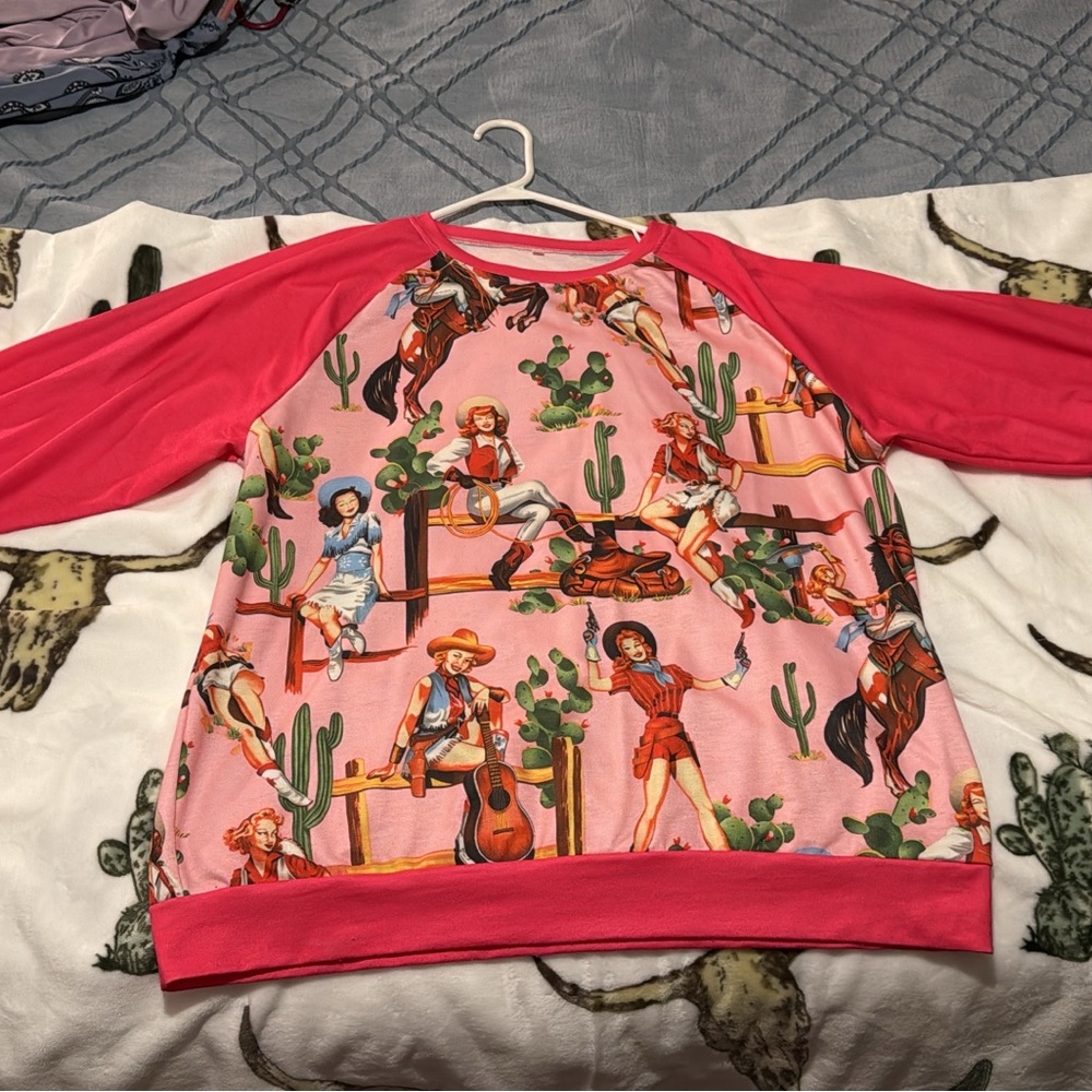 XL long sleeve western shirt